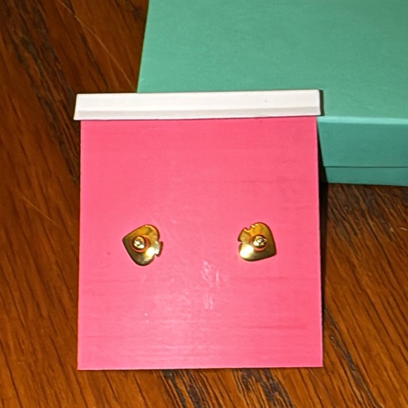 Kate Spade Pearl and Crystal Stud Earrings - Picture 2 of 5